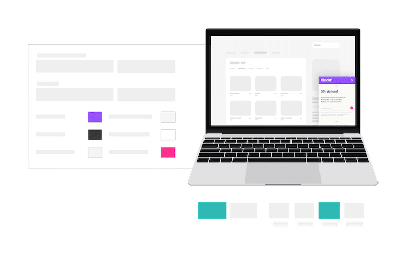 Newsletter Popups benutzerdefiniertes Design